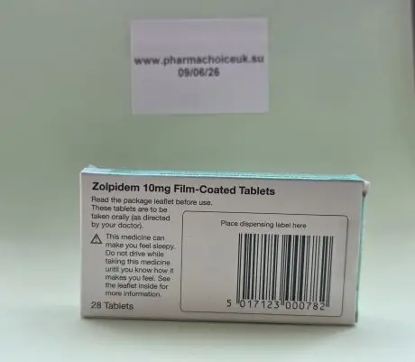 zolpidem 10mg back